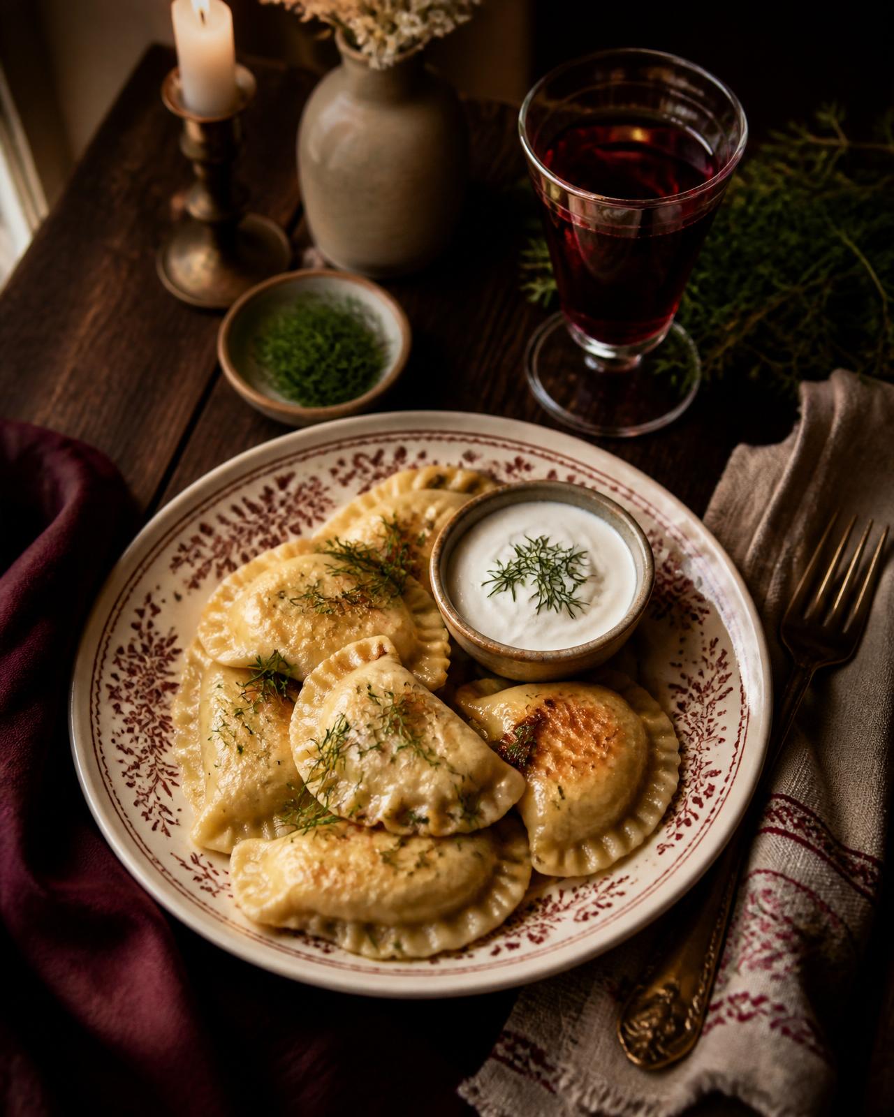 Matryoshka — ręcznie lepione pierogi